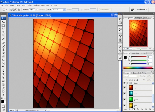 Creation of Mosiac??? I Guess...: Step 2